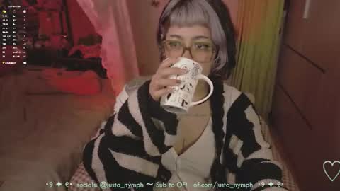   Im Nym  Justa nymph on twitter and IG online show from 22, 6, 2026