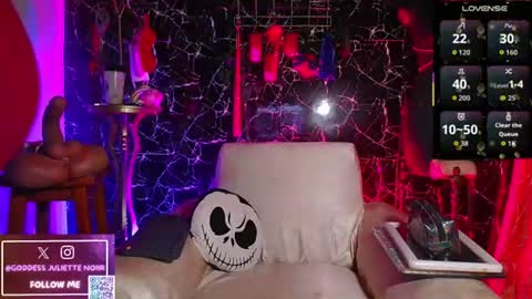 Goddes Juliette Noiir online show from 15, 6, 2026