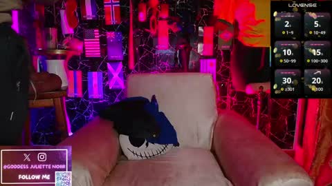 Goddes Juliette Noiir online show from 25, 6, 2026