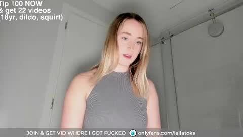 lailatoks - TIP 100 tks  get all my videos 22 VIDEOS SQUIRT PUSSY DILDO online show from 21, 6, 2026