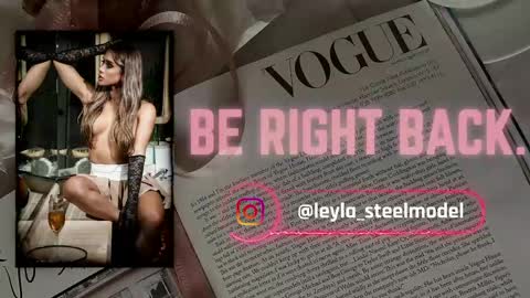 INSTA leylasteel model         online show from 5, 6, 2026
