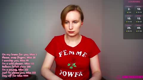 Cherry  Miss Cherry online show from 17, 6, 2026