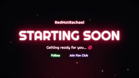 Red Hot Rachael online show from 8, 6, 2026