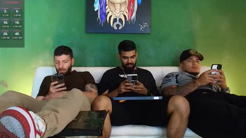 Snapshot of the_golden_boys chatting on 7, 1, 2026 SCOTT THEO KAMERON GENDERSON online show from 7, 1, 2026
