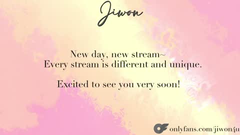 J i w o n   online show from 7, 7, 2026