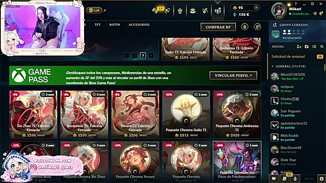 Snapshot of Ahri_Elderwood chatting on 17, 7, 2026 Ahri Elderwood online show from 17, 7, 2026