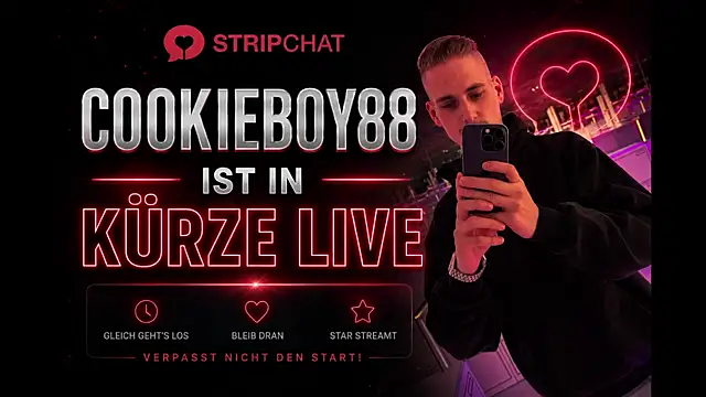 Cookieboy88 online show from 18, 6, 2026