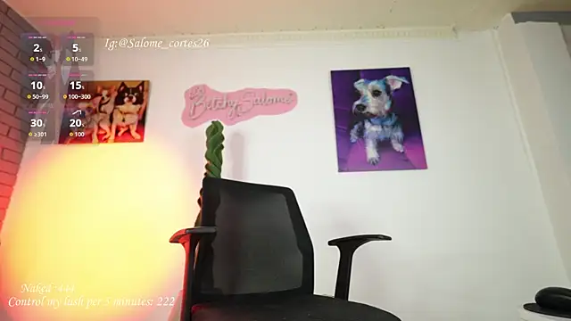 Snapshot of salome_cortes26 chatting on 18, 6, 2026 salome cortes26 online show from 18, 6, 2026