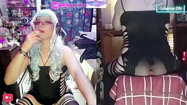 SissyFlorAzul online show from 15, 2, 2025