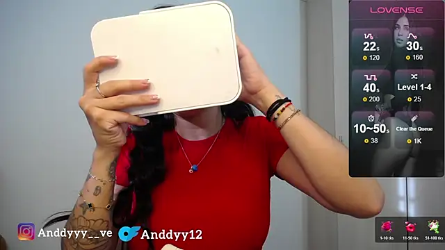 Anddyy   online show from 12, 6, 2026
