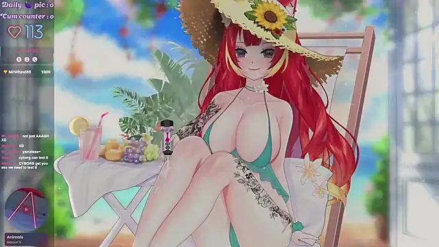LewdKira VT online show from 21, 6, 2026