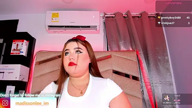 MadissonLee   online show from 13, 6, 2026