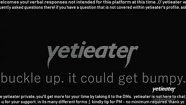 yetieater online show from 24, 5, 2026