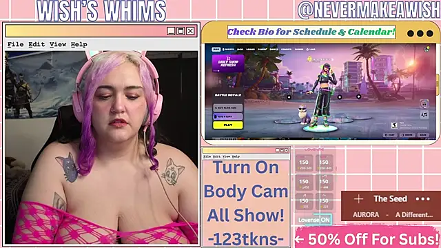 nevermakeawish online show from 23, 6, 2026