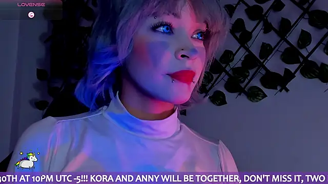 Anny Kiitty online show from 22, 6, 2026