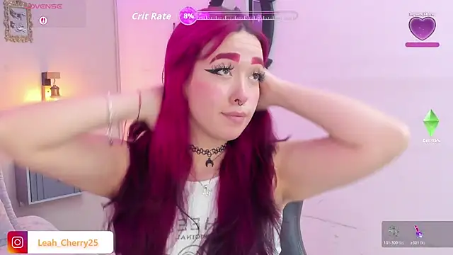Snapshot of Leah_cherry chatting on 24, 6, 2026 Leah cherry online show from 24, 6, 2026