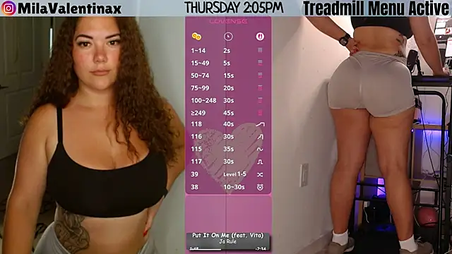 MilaValentina online show from 11, 6, 2026