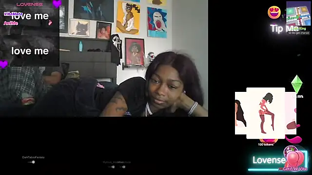 chinkyAfrodite online show from 19, 4, 2026