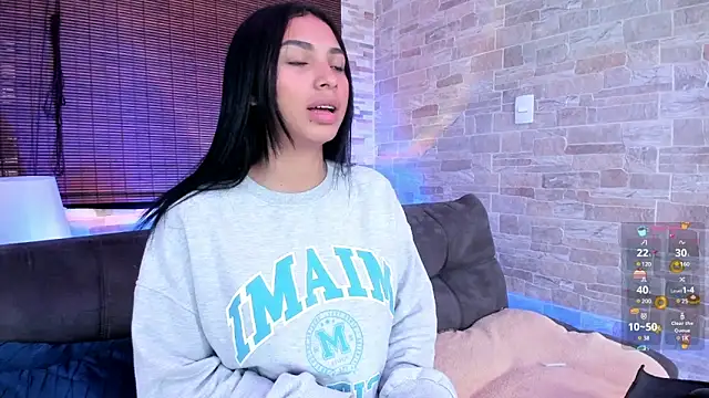 Snapshot of SALOME_CLARK1 chatting on 24, 2, 2025 SALOME CLARK1 online show from 24, 2, 2025