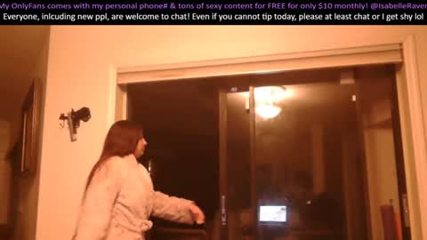 Snapshot of _isabelleraven chatting on 11, 1, 2025 IsabelleRaven online show from 11, 1, 2025