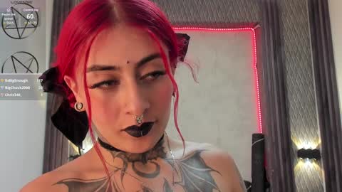 Snapshot of _selene_red chatting on 31, 1, 2025 Selene online show from 31, 1, 2025