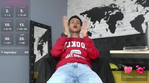 Independence model AbelAsburgo online show from 1, 2, 2025