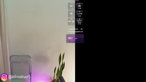 Snapshot of afrodita_p_ chatting on 1, 3, 2025 Afrodita P online show from 1, 3, 2025