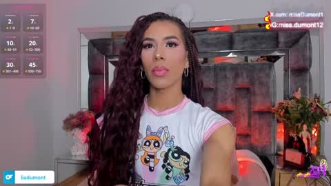 Snapshot of aivadumont chatting on 11, 12, 2024 Queen Dumont online show from 11, 12, 2024