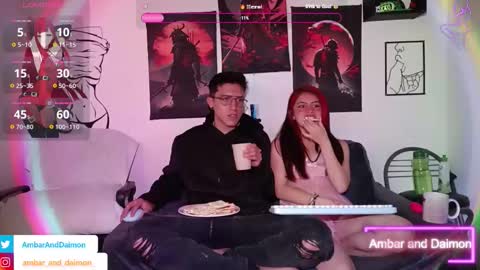 AMBAR AND DAIMON online show from 29, 9, 2025