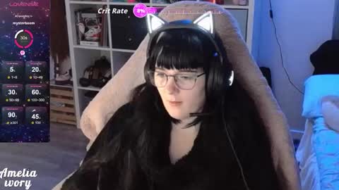 Snapshot of ameliaivory chatting on 15, 10, 2025 ameliaivory online show from 15, 10, 2025