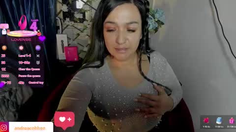 Snapshot of andreacohenz chatting on 20, 9, 2025 andrea  online show from 20, 9, 2025