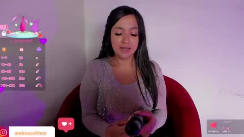 Snapshot of andreacohenz chatting on 1, 10, 2025 andrea  online show from 1, 10, 2025