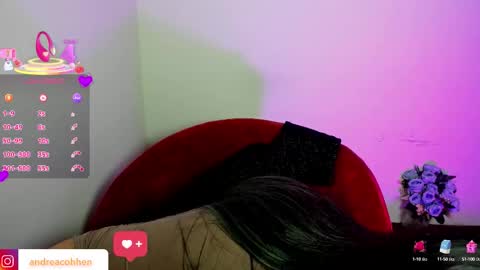 Snapshot of andreacohenz chatting on 9, 10, 2025 andrea  online show from 9, 10, 2025