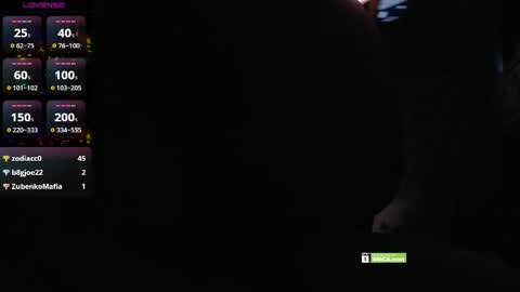 Angelina online show from 18, 12, 2025