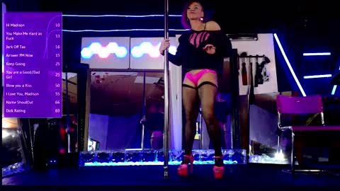 Madison Marie online show from 8, 2, 2026