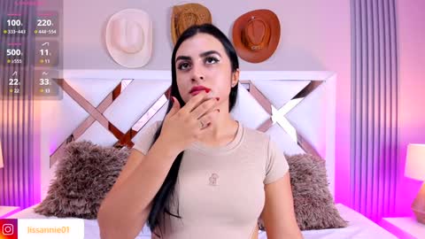 Snapshot of anniemorgan01 chatting on 19, 1, 2025 Annieliss online show from 19, 1, 2025