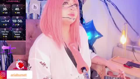 Snapshot of aria_burset chatting on 21, 1, 2025 Aria online show from 21, 1, 2025