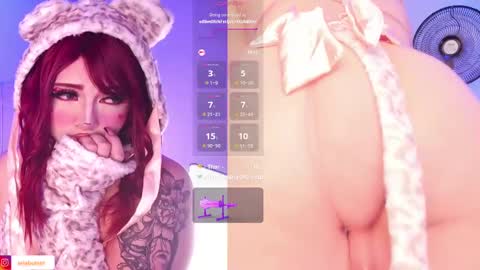 Snapshot of aria_burset chatting on 14, 2, 2025 Aria online show from 14, 2, 2025