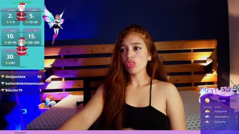 Snapshot of aria_copper chatting on 23, 12, 2024 Aria online show from 23, 12, 2024