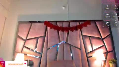 Snapshot of arisantana chatting on 19, 2, 2025 Aria online show from 19, 2, 2025