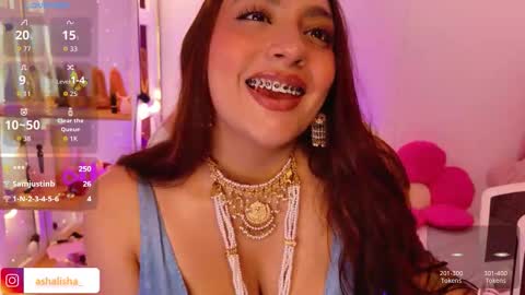 Snapshot of ashalisha chatting on 2, 10, 2025 Asha  online show from 2, 10, 2025