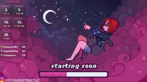 Atenea  online show from 1, 3, 2025