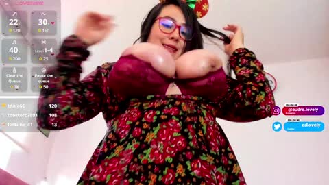 Snapshot of audredlovely chatting on 22, 12, 2024 Andrea online show from 22, 12, 2024