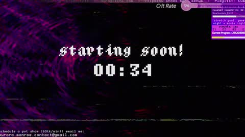 Snapshot of auragotchi chatting on 11, 1, 2025 Aurora Aura online show from 11, 1, 2025