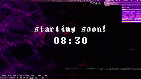 Snapshot of auragotchi chatting on 24, 1, 2025 Aurora Aura online show from 24, 1, 2025