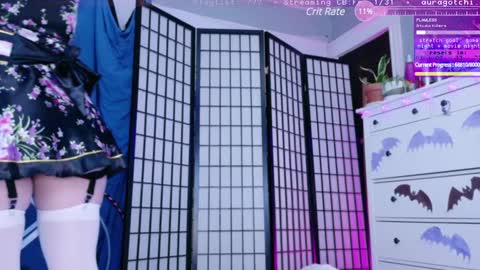 Snapshot of auragotchi chatting on 31, 1, 2025 Aurora Aura online show from 31, 1, 2025