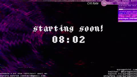 Snapshot of auragotchi chatting on 17, 2, 2025 Aurora Aura online show from 17, 2, 2025