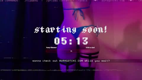 Snapshot of auragotchi chatting on 25, 3, 2026 Aurora Aura online show from 25, 3, 2026