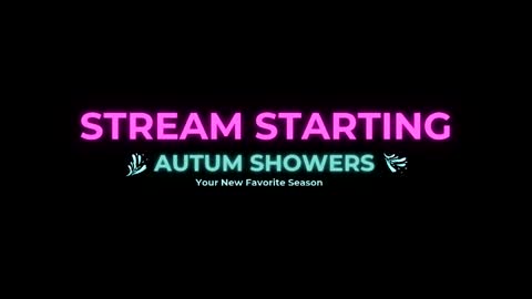 Autum Showers online show from 5, 5, 2026