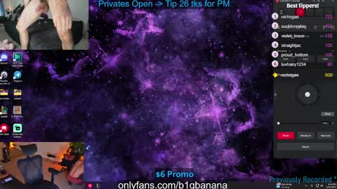 b1gbanana online show from 22, 2, 2025